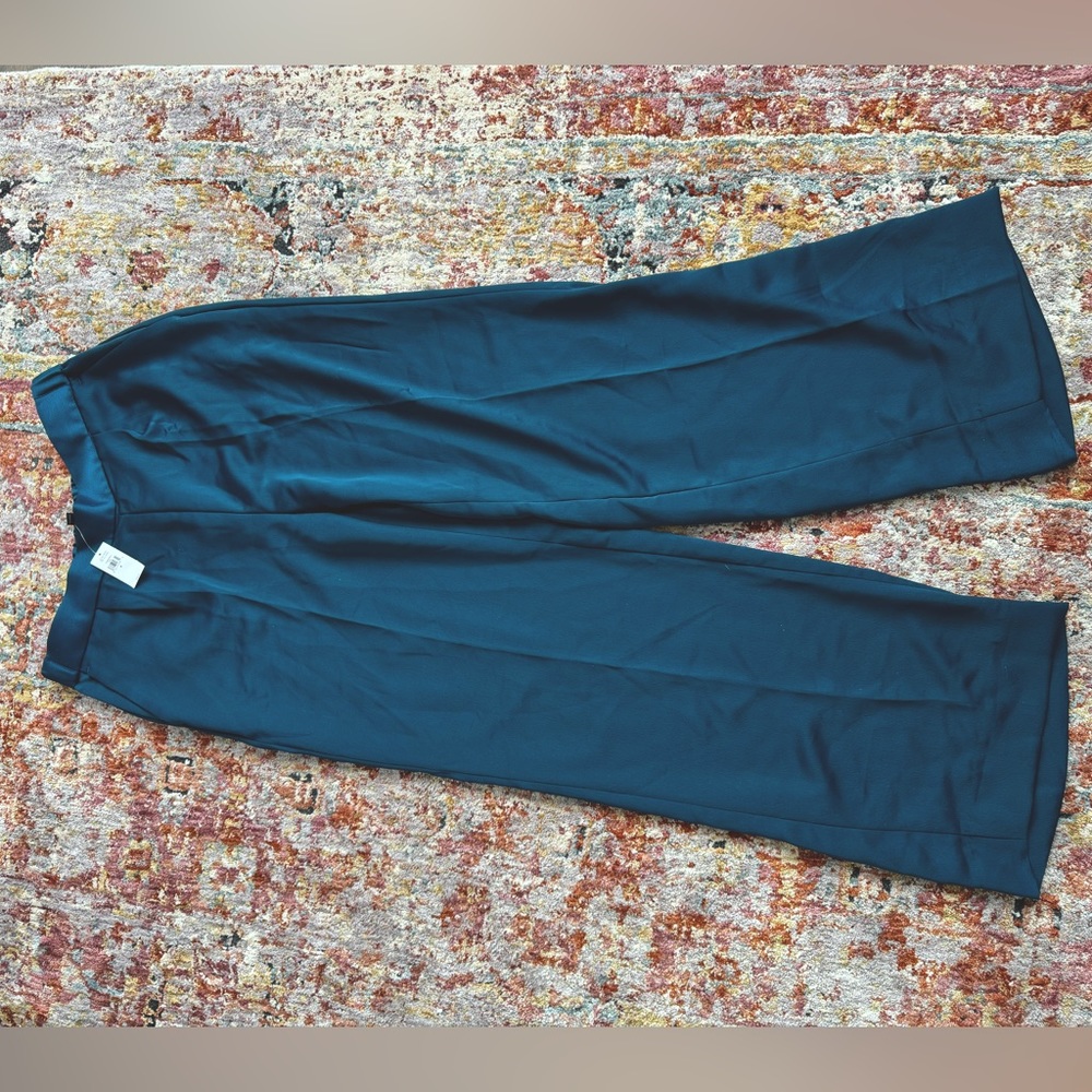 Banana Republic Green Satin Pants